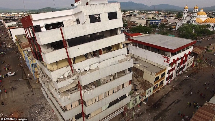Terremoto en Ecuador